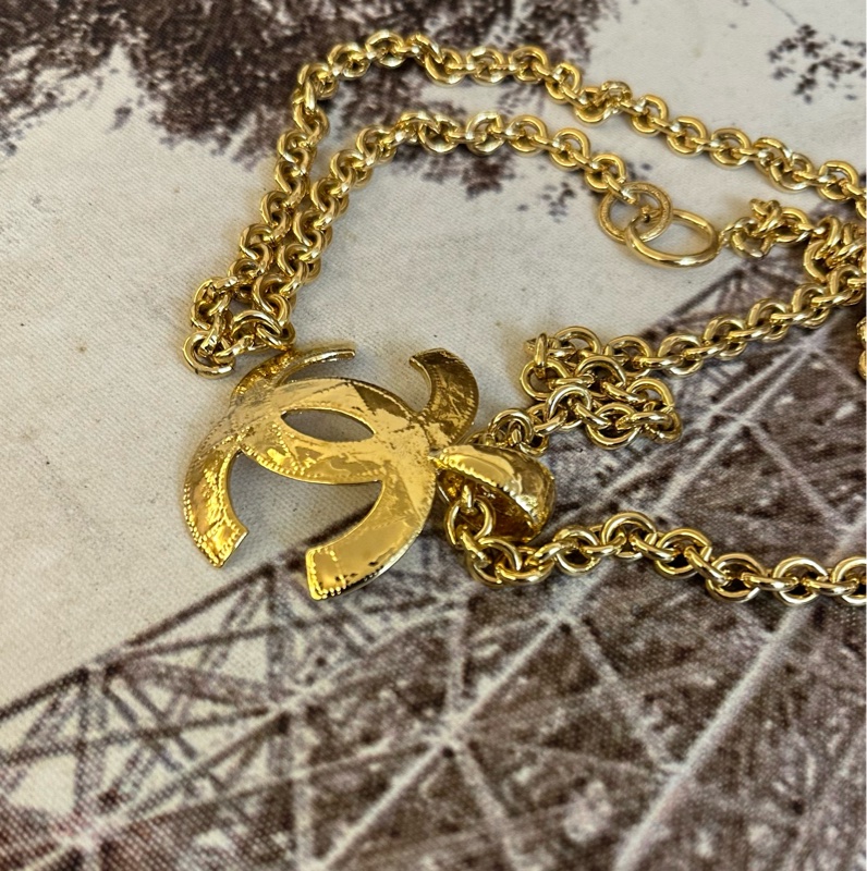 💗MYMluxurybag💗 Chanel 稀有 古董金頸鏈-7