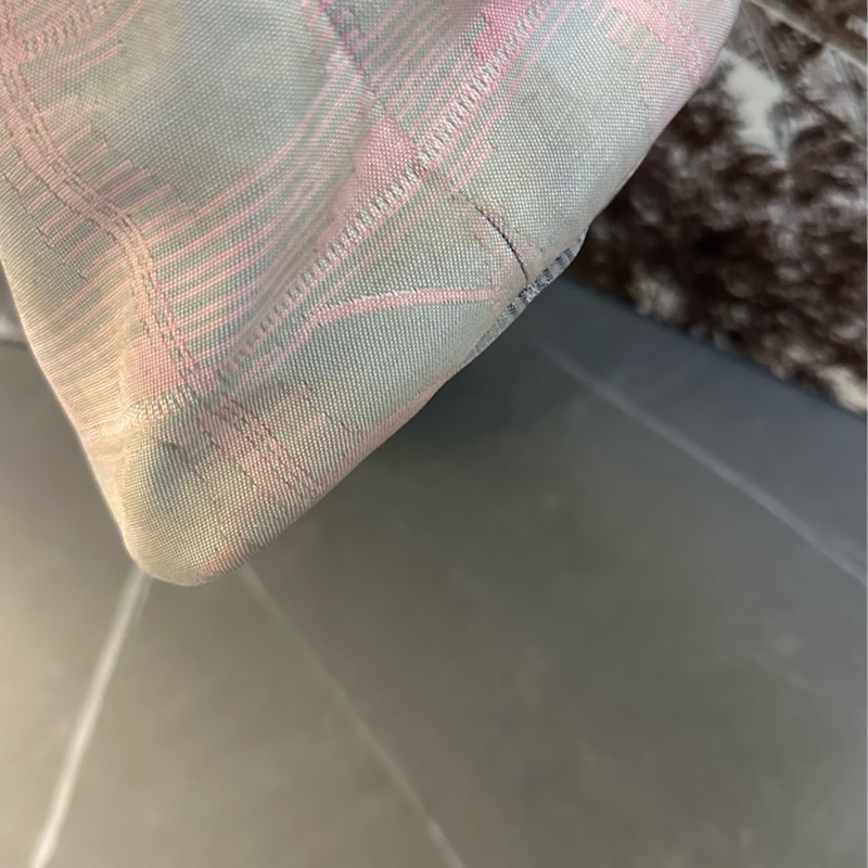 ♦️MYMluxurybag♦️ Chanel 42 cm 稀有 雙色 布袋 肩背袋-11