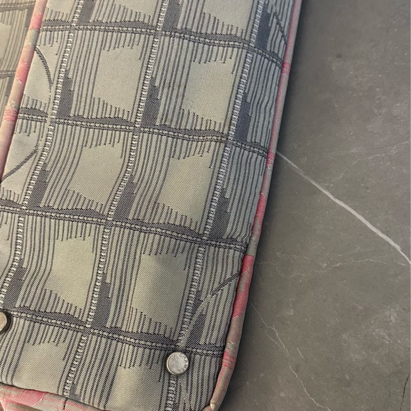 ♦️MYMluxurybag♦️ Chanel 42 cm 稀有 雙色 布袋 肩背袋-16