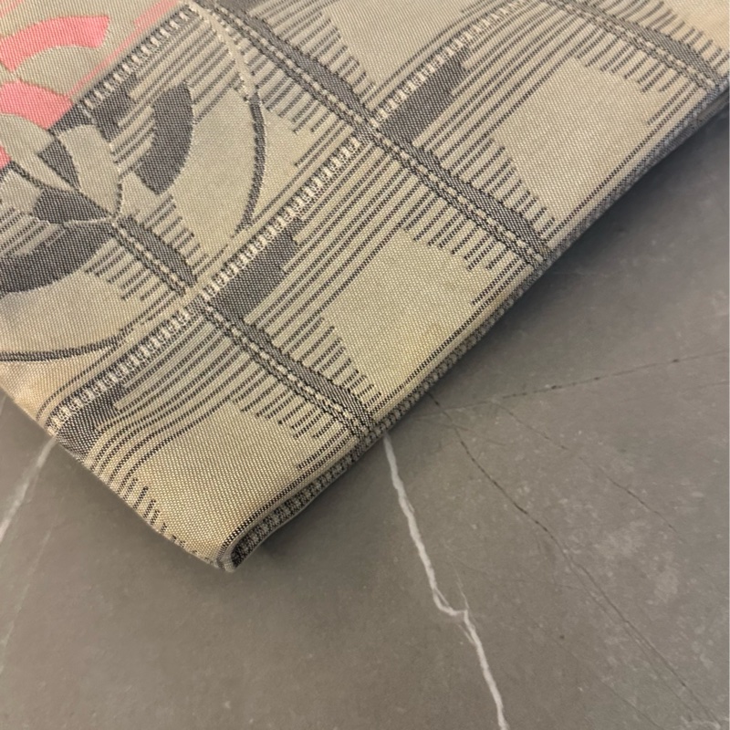 ♦️MYMluxurybag♦️ Chanel 42 cm 稀有 雙色 布袋 肩背袋-20