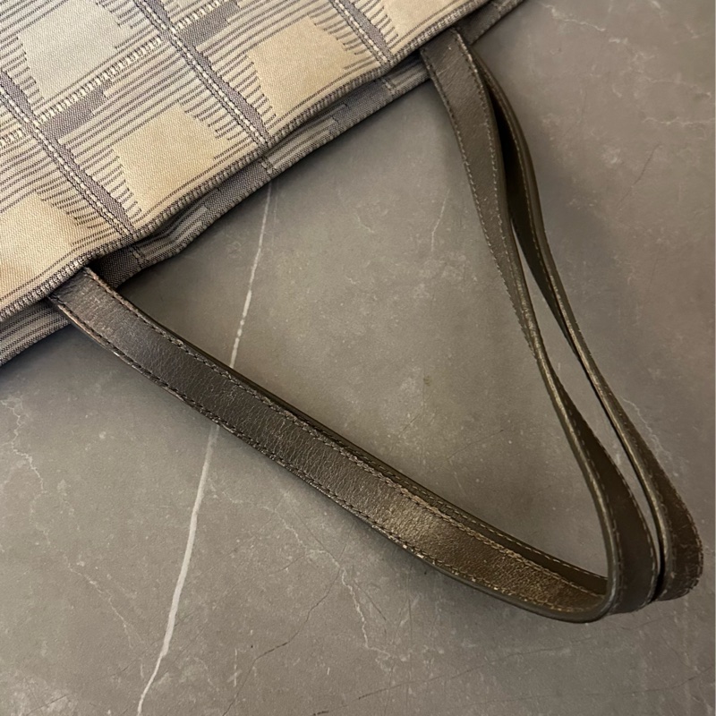 ♦️MYMluxurybag♦️ Chanel 42 cm 稀有 雙色 布袋 肩背袋-23