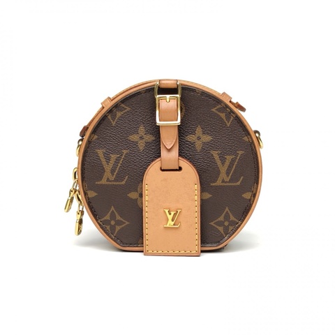 LOUIS VUITTON PETITEBOITECHAPEAU硬圓餅Mini13老花PVC2020
