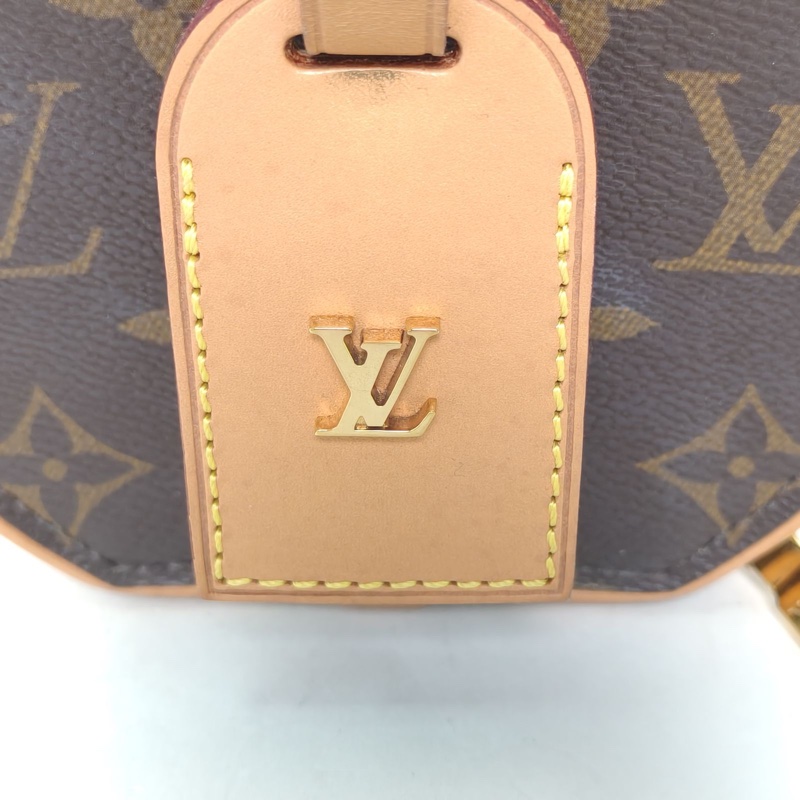 LOUIS VUITTON PETITEBOITECHAPEAU硬圓餅Mini13老花PVC2020-4