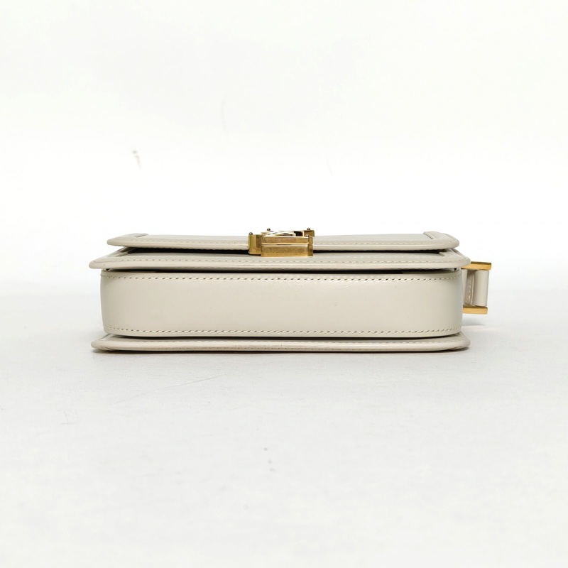 SAINT LAURENT SolferinoBox小號19米白色牛皮金扣-3