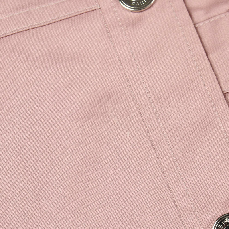 愛馬仕 (HERMES) Serie 羈扣長袖襯衫上衣 #38 5E0635DV 棉質粉紅二手女款-5