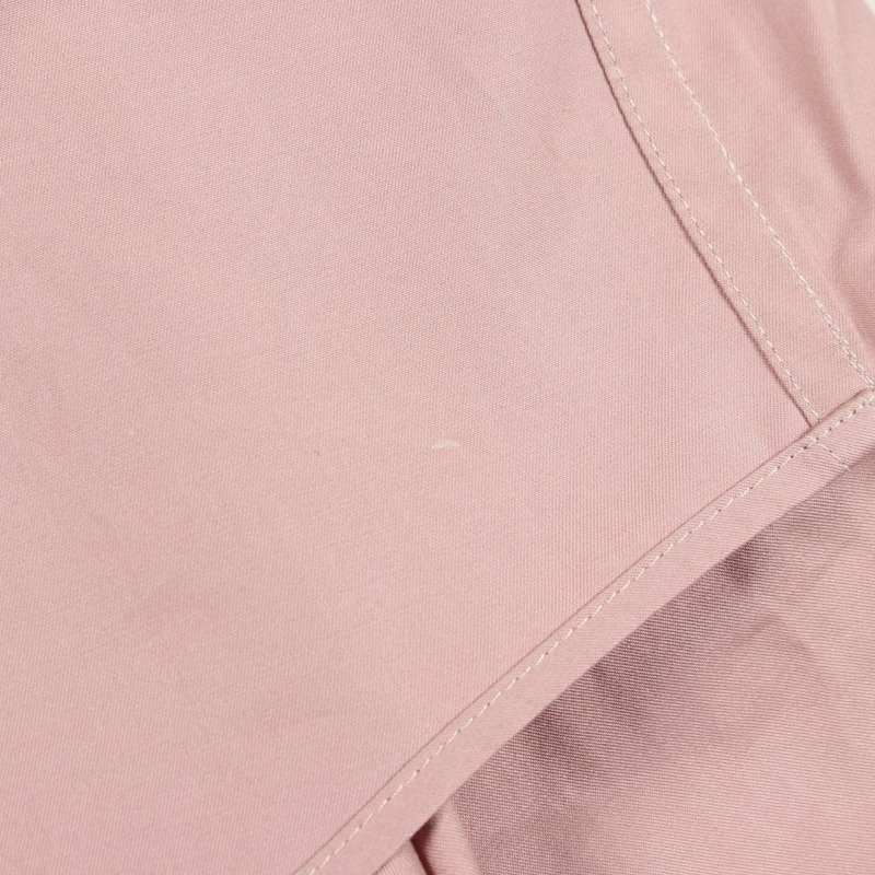 愛馬仕 (HERMES) Serie 羈扣長袖襯衫上衣 #38 5E0635DV 棉質粉紅二手女款-6