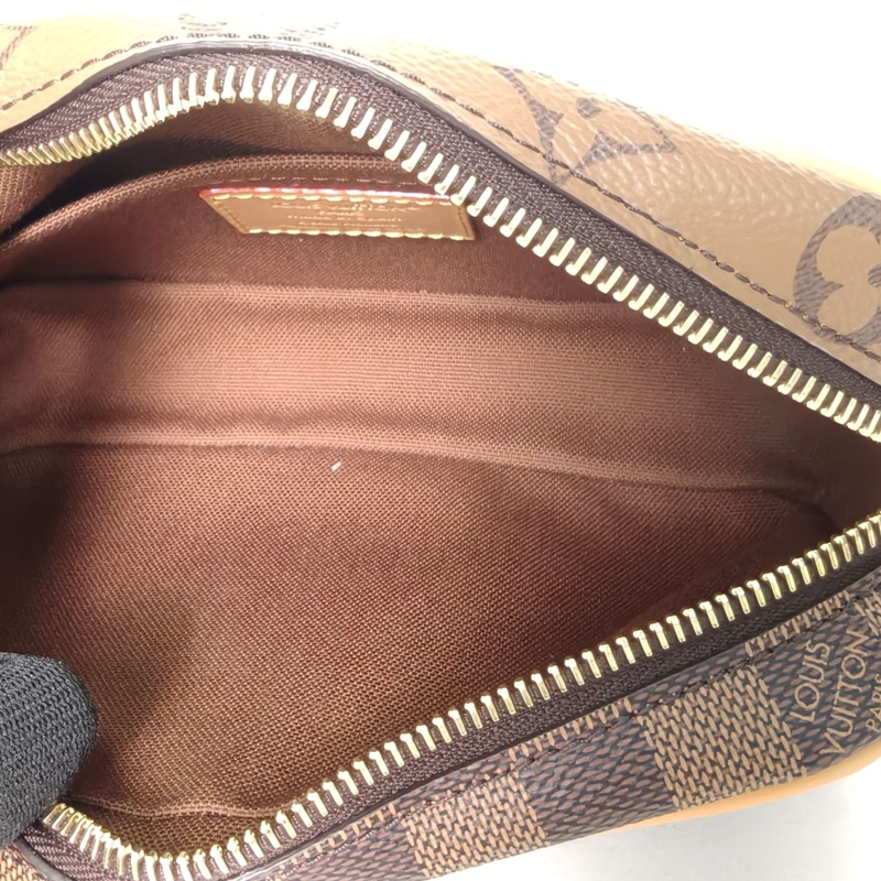 LOUIS VUITTON Trocadéromini相機包老花PVC晶片nigo聯名款-4