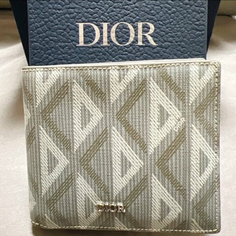 DIOR 迪奧短夾,大象灰 原價22000