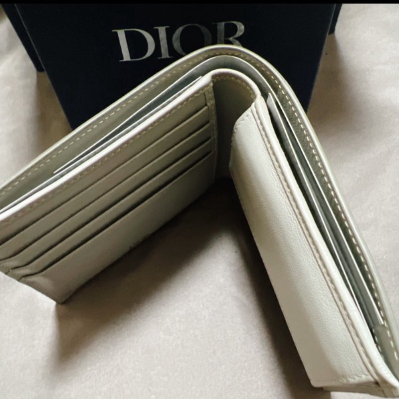 DIOR 迪奧短夾,大象灰 原價22000-7