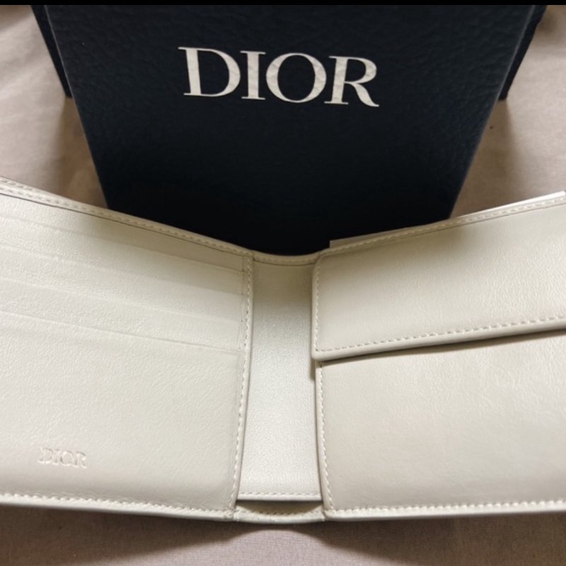 DIOR 迪奧短夾,大象灰 原價22000-8