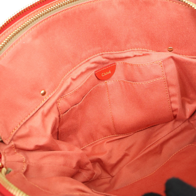 紅色 牛皮 兩用包【Chloe 克羅伊】 3S0191-2