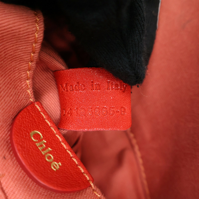紅色 牛皮 兩用包【Chloe 克羅伊】 3S0191-7