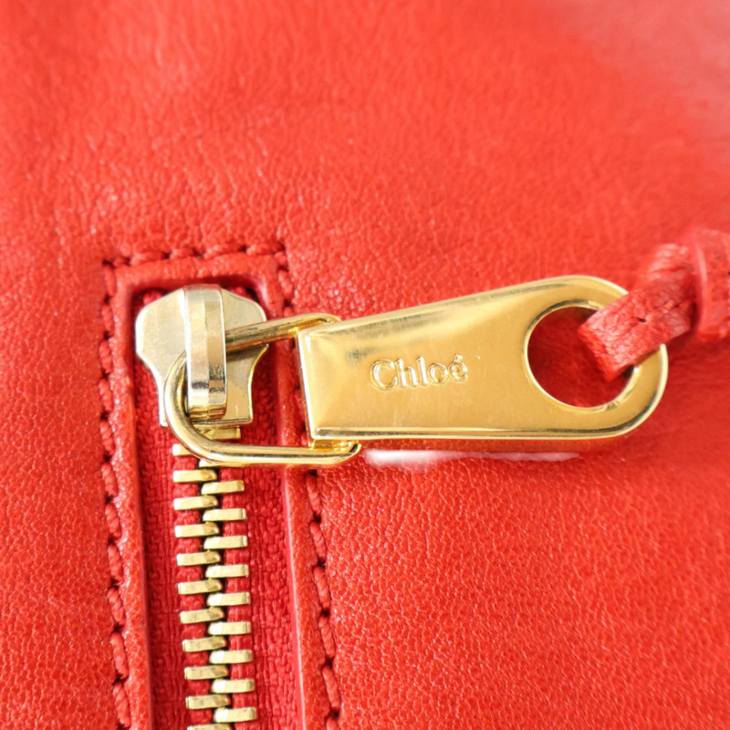 紅色 牛皮 兩用包【Chloe 克羅伊】 3S0191-8