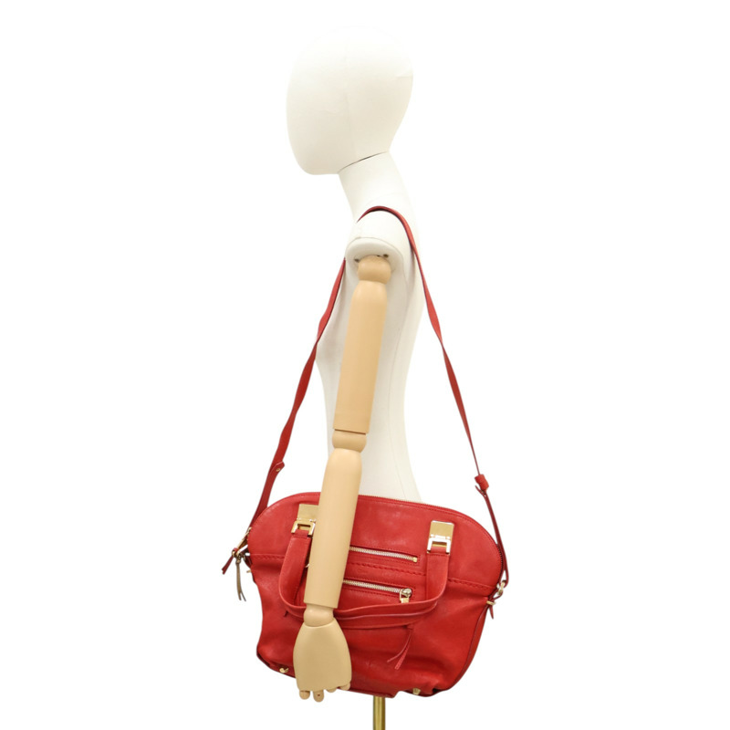 紅色 牛皮 兩用包【Chloe 克羅伊】 3S0191-11