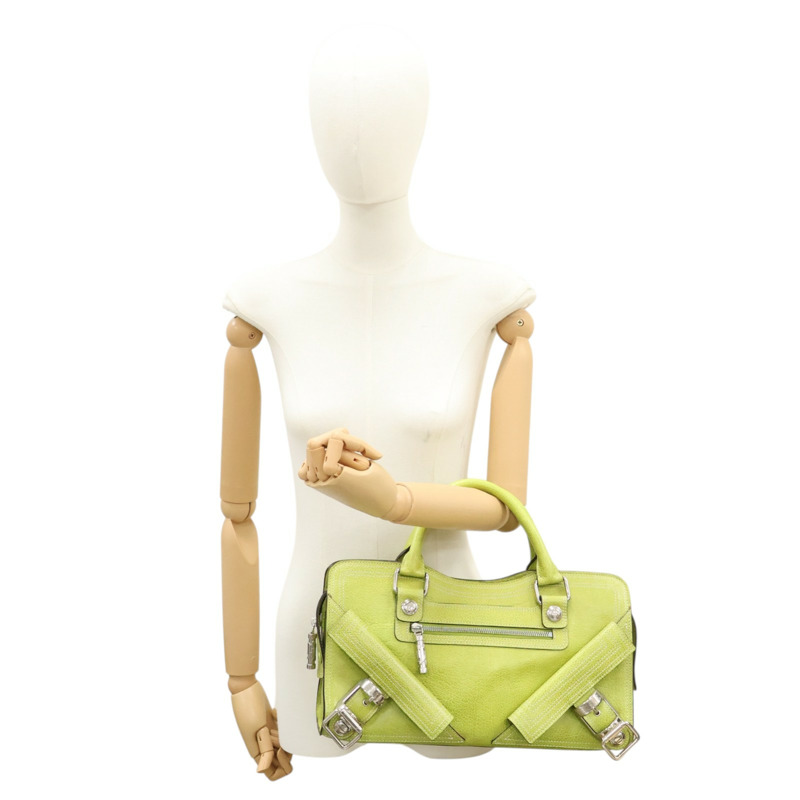 綠色 牛皮 手提包【 VERSACE 凡賽斯 】-7