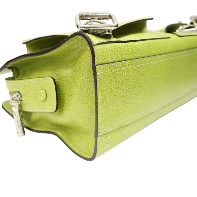 綠色 牛皮 手提包【 VERSACE 凡賽斯 】-9