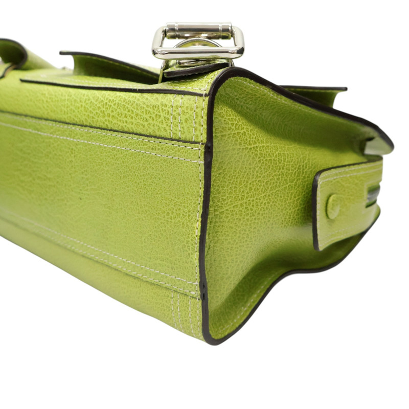 綠色 牛皮 手提包【 VERSACE 凡賽斯 】-10