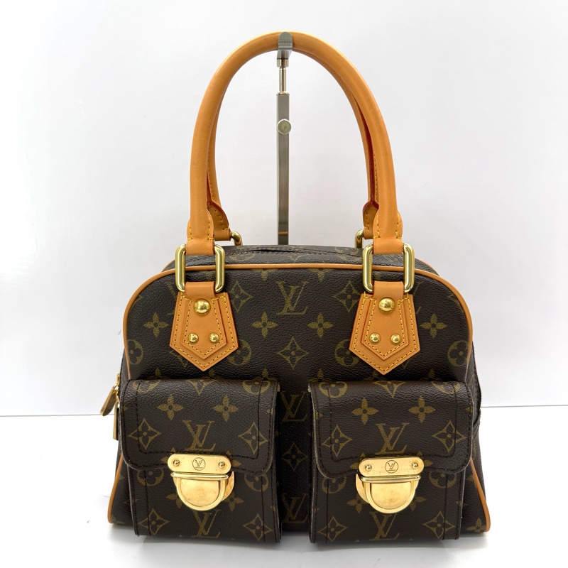 LOUIS VUITTON 路易威登 老花MANHATTAN PM 手提包 M40026-0