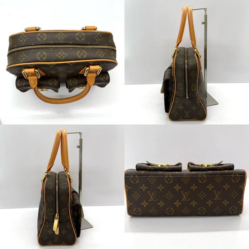 LOUIS VUITTON 路易威登 老花MANHATTAN PM 手提包 M40026-2