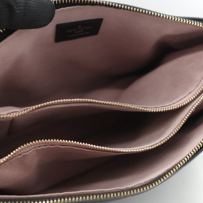 Louis Vuitton 路易威登 Coussin PM 黑色 羊皮 金鍊 帆布肩帶 鏈條肩帶 單肩包 斜挎包-16