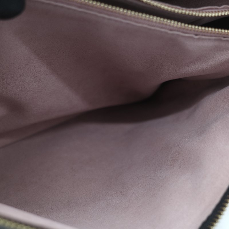 Louis Vuitton 路易威登 Coussin PM 黑色 羊皮 金鍊 帆布肩帶 鏈條肩帶 單肩包 斜挎包-20