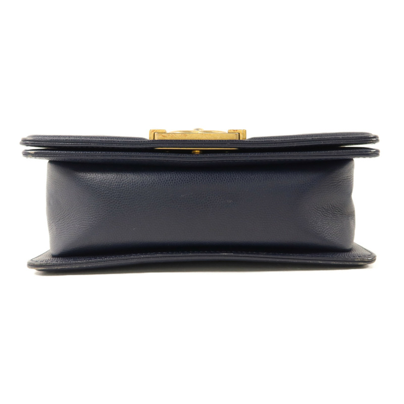 CHANEL 牛皮皮革Boy 20鏈帶肩背袋-3