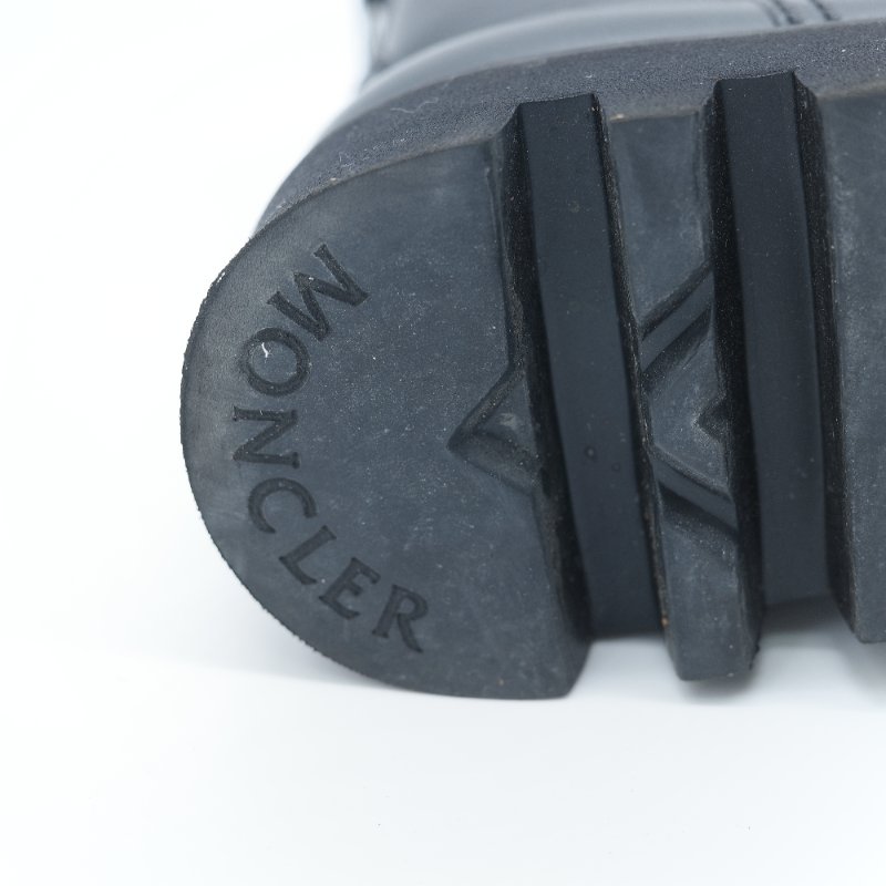 Moncler 蒙克萊 Ginette Rain Boots  黑色橡膠 厚底鋸齒雨靴-7