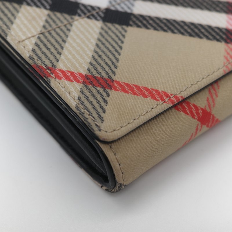 Burberry 博柏利 經典風衣格紋 鏈條包 WOC 斜挎包-9