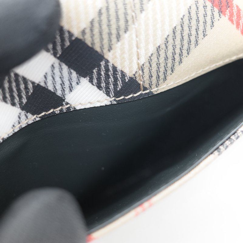 Burberry 博柏利 經典風衣格紋 鏈條包 WOC 斜挎包-16