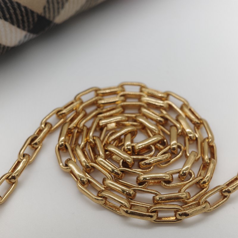 Burberry 博柏利 經典風衣格紋 鏈條包 WOC 斜挎包-30