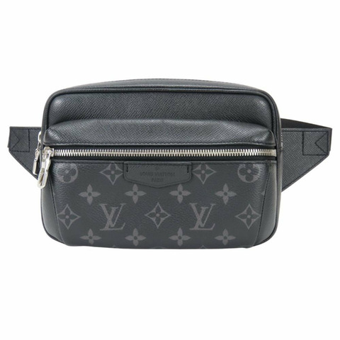路易威登男士戶外斜背包 M30245 Taiga Monogram Eclipse Noir Taigarama 男士 LOUIS VUITTON