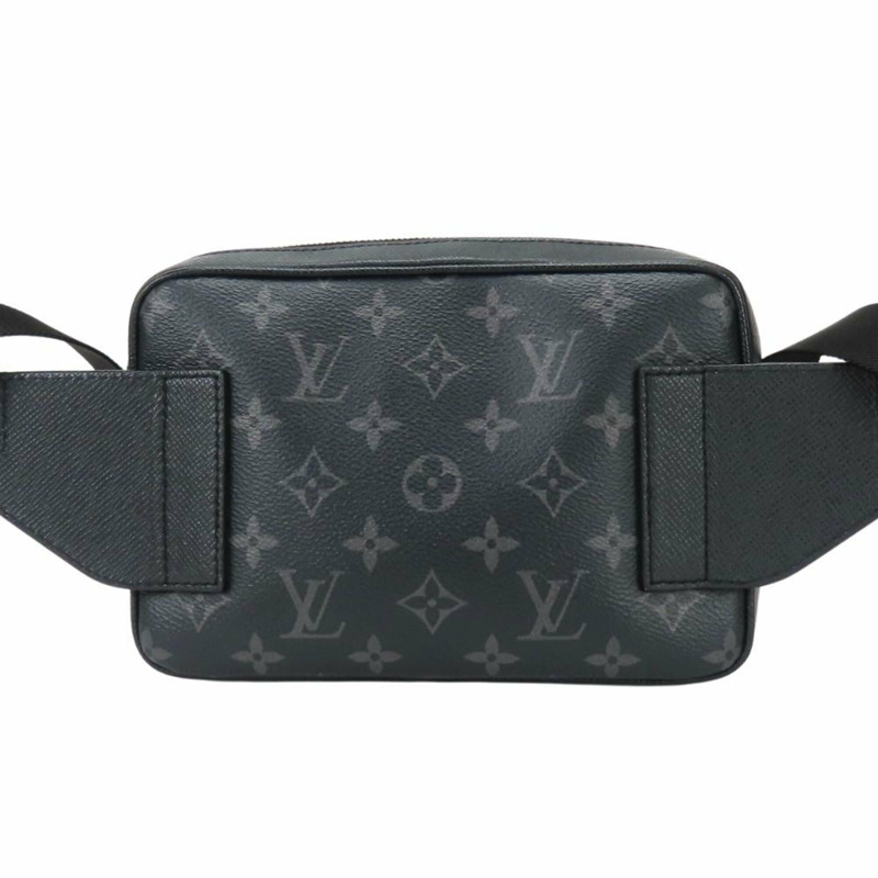 路易威登男士戶外斜背包 M30245 Taiga Monogram Eclipse Noir Taigarama 男士 LOUIS VUITTON-3