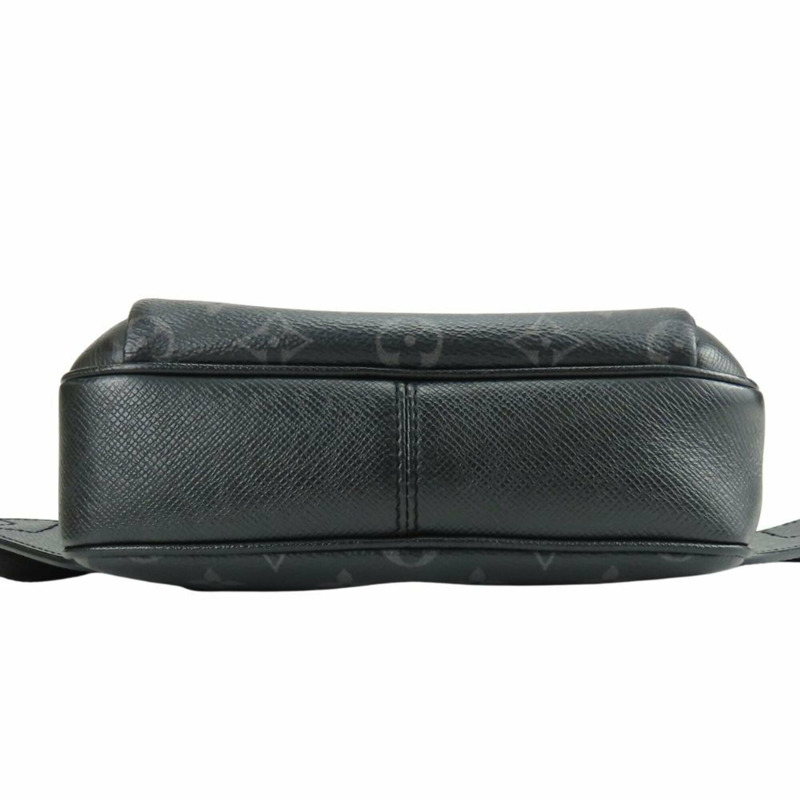 路易威登男士戶外斜背包 M30245 Taiga Monogram Eclipse Noir Taigarama 男士 LOUIS VUITTON-4