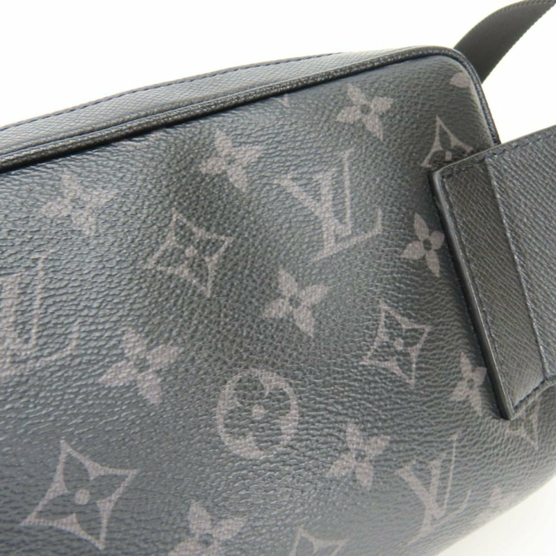 路易威登男士戶外斜背包 M30245 Taiga Monogram Eclipse Noir Taigarama 男士 LOUIS VUITTON-7