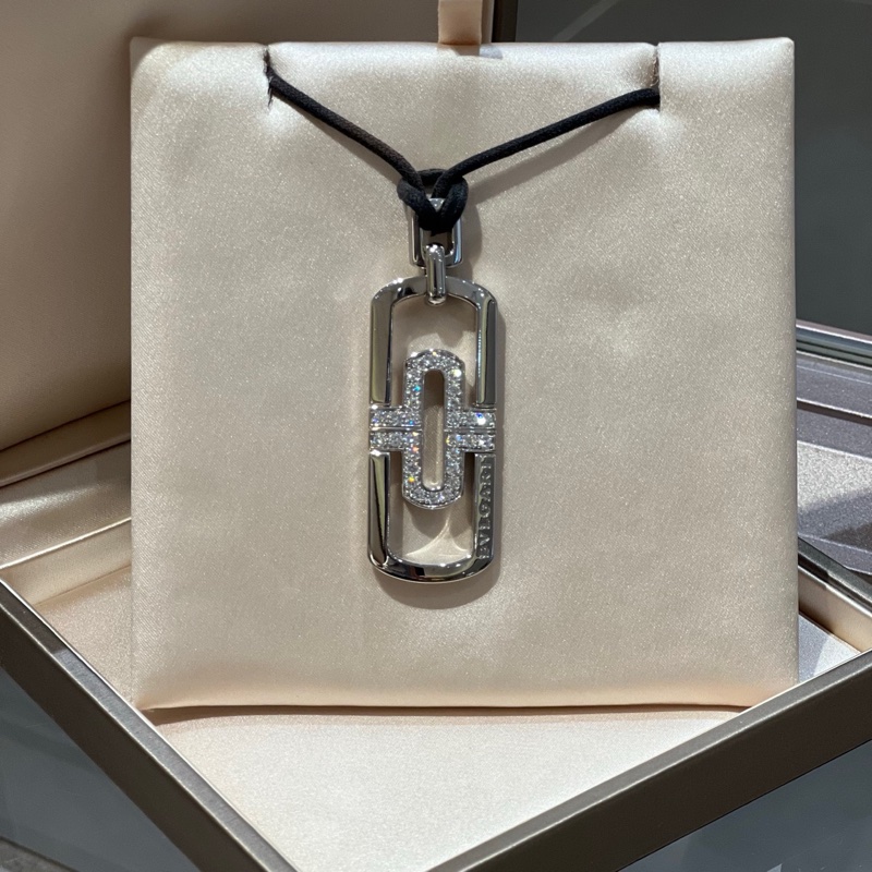 宝格丽BVLGARI PARENTESI系列项链精钢镶嵌钻石-2