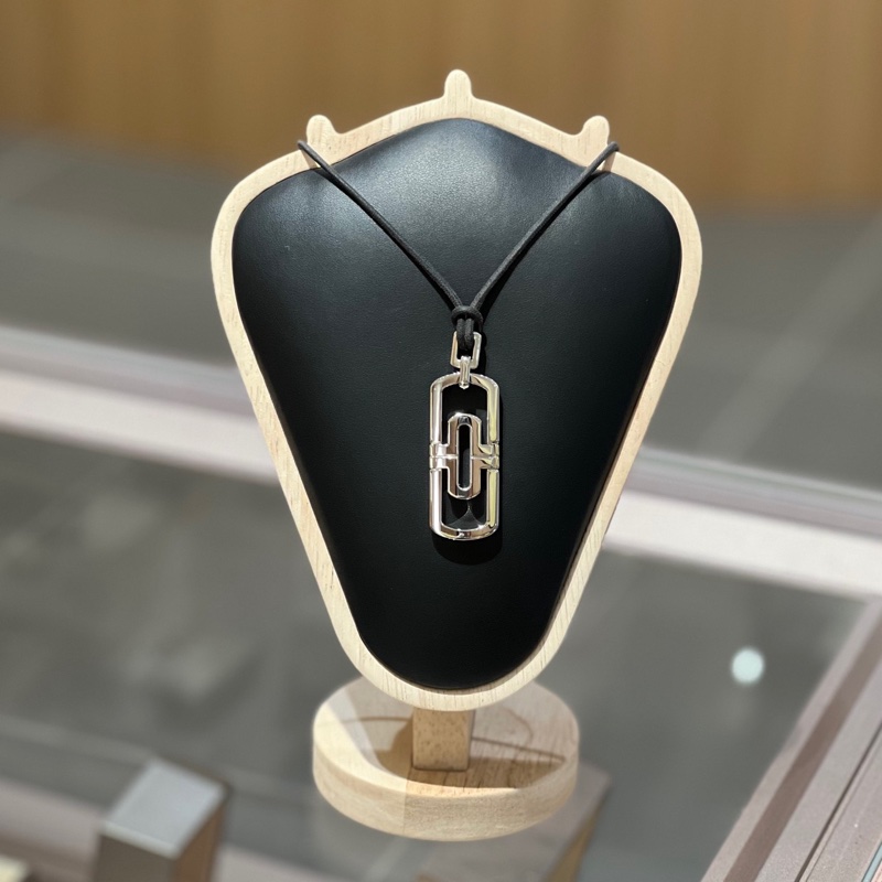 宝格丽BVLGARI PARENTESI系列项链精钢镶嵌钻石-4