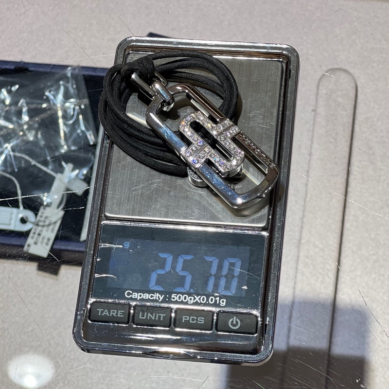 宝格丽BVLGARI PARENTESI系列项链精钢镶嵌钻石-8