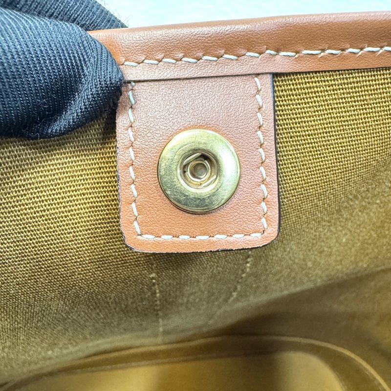 賽琳水桶包 Celine 凱旋門老花棕牛皮中型水桶包 肩背斜背兩用款 191132CAS-17