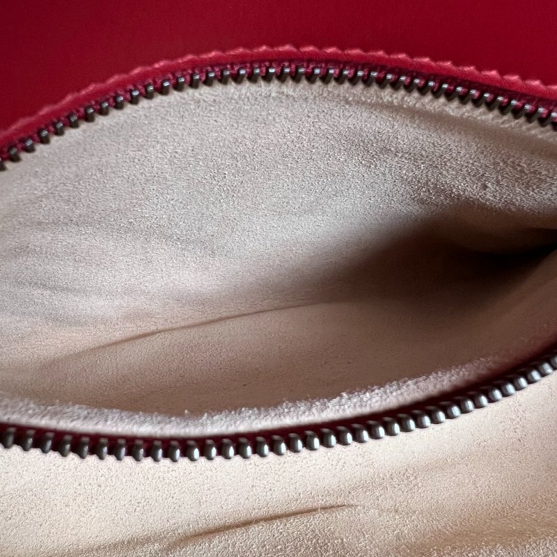 GUCCI 443497 紅Marmont掀蓋包 26CM-7