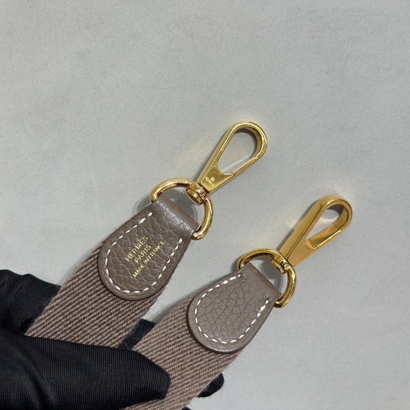HERMES Mini evelyne - 大象灰金 Z-9