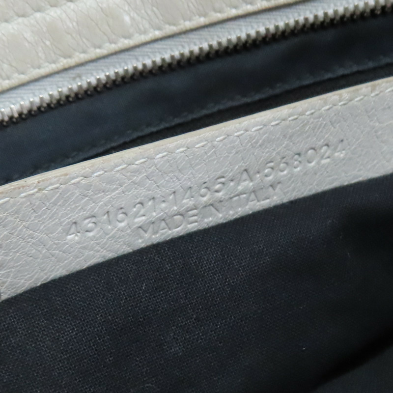 灰色 山羊皮 City Small 兩用包【BALENCIAGA 巴黎世家】 431621-5