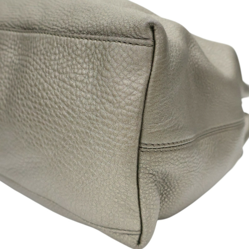 灰色 牛皮 Soho Tote 肩背包【GUCCI 古馳】 308982-11