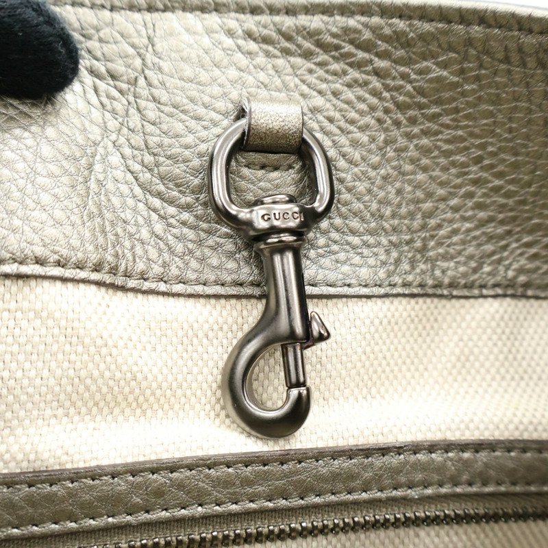 灰色 牛皮 Soho Tote 肩背包【GUCCI 古馳】 308982-12