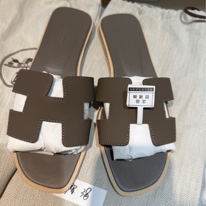 愛馬仕/Hermes Oran 全新未使用,有防塵袋 37碼-1