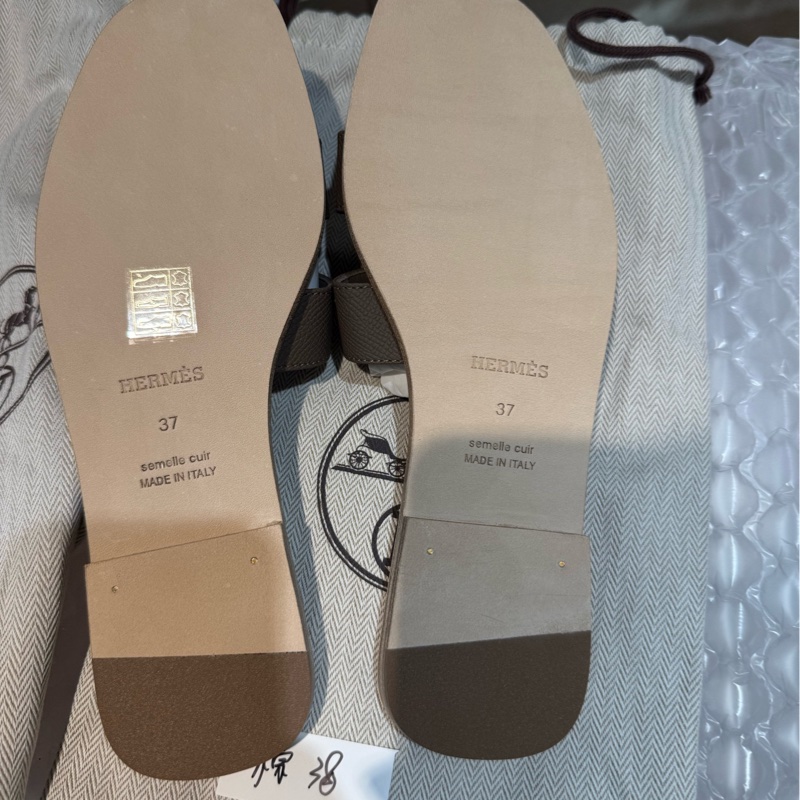 愛馬仕/Hermes Oran 全新未使用,有防塵袋 37碼-2