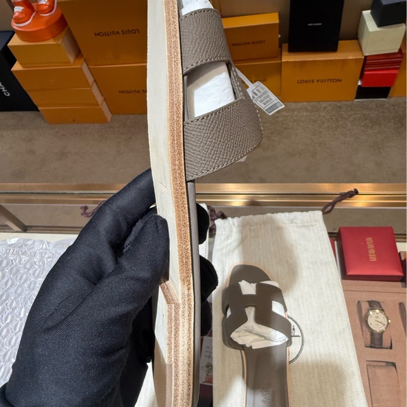 愛馬仕/Hermes Oran 全新未使用,有防塵袋 37碼-3