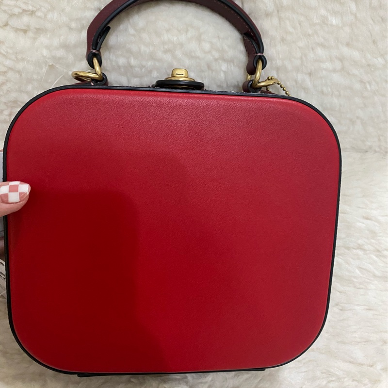 未使用 coach 手提肩背硬殼包(原價28800元)-20
