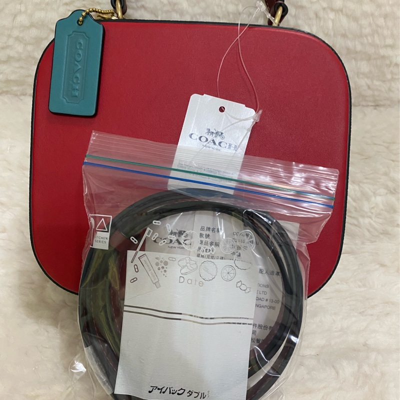 未使用 coach 手提肩背硬殼包(原價28800元)-30