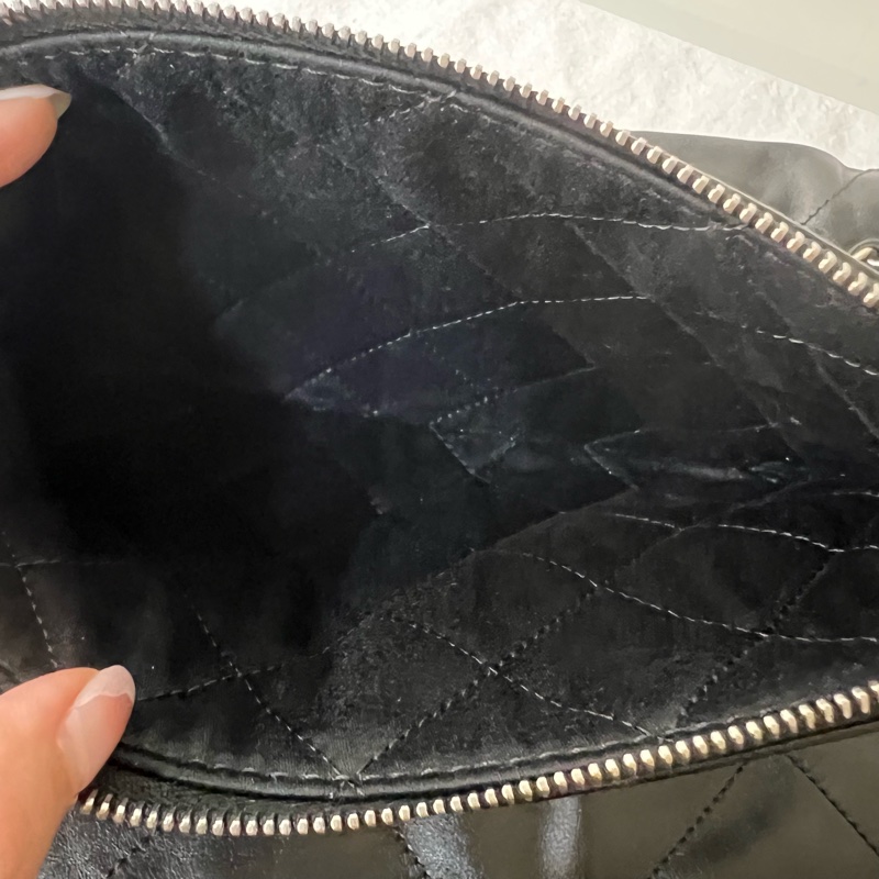 ෆ Chanel 22bag 黑銀中號垃圾袋🈶購證-22