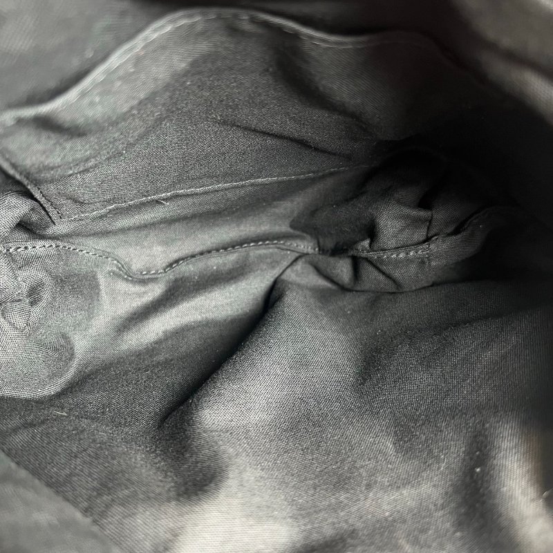 全新品 BALENCIAGA 黑揉製皮Crush銀鍊肩背包 XS-5